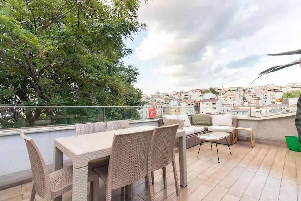Unique 3Br Loft W Private Terrace Views & All Acs Provincia di Provincia di Istanbul